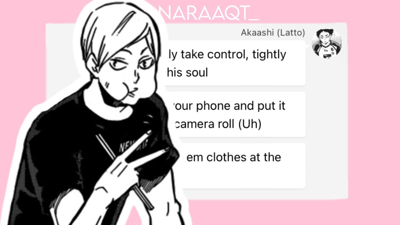 Haikyuu texts | Haikyuu x BTS | SEVEN | Naraaqt_