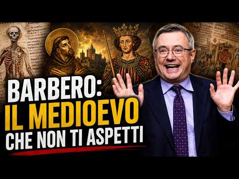 Video ALESSANDRO BARBERO: IL MEDIOEVO TRA CORPO, SAN FRANCESCO E FEDERICO II | 3 GRANDI LEZIONI