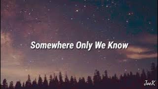 Keane - Somewhere Only We Know (Lyrics)