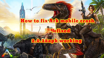How to fix ark mobile crash ||100%Working ||obb crash fixed ||@TheModXgaming @MythicXGaming29