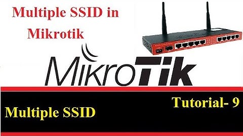 MikroTik Tutorial 9- Learn How to create multiple SSID in Mikrotik.