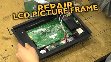 Quick LCD picture frame repair (including the worst audio decoding ever)