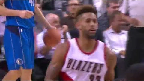 Allen Crabbe in Transition | Mavericks vs Blazers ...