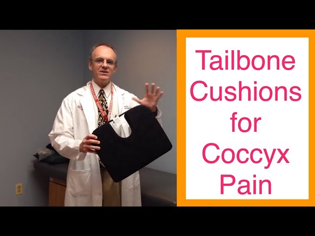 Coccyx Wedge Cushions for Tailbone Pain, Coccyx pain.