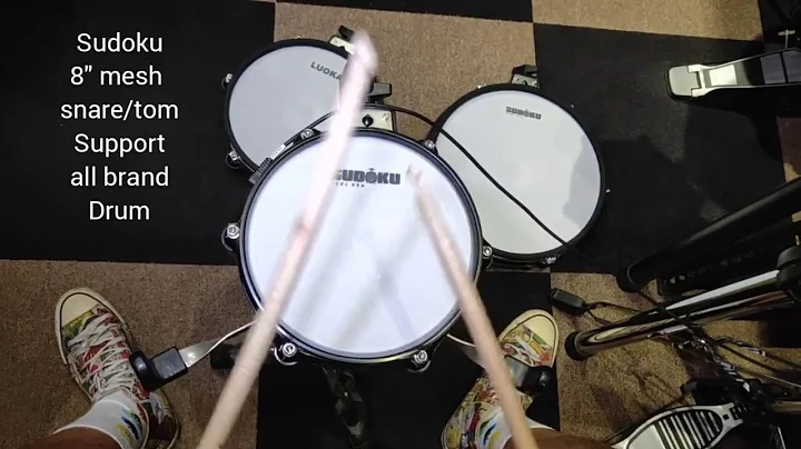 Sudoku 8" mesh snare/tom Support all brand Drum For electronic digital electric Drum.