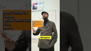 UNESCO daimi liste part 1 #kpss #yks #ags #turizm #shorts
