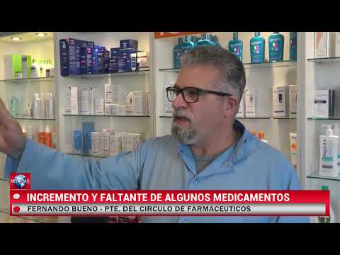Incremento y faltantes de medicamentos en farmacias locales