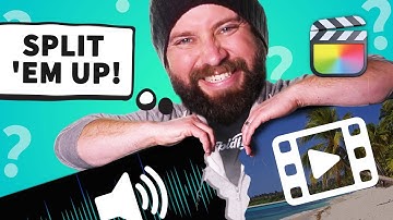How To Split Audio And Video In Final Cut Pro