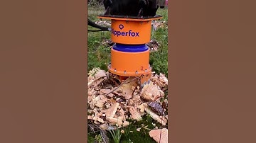 This stump grinder will make any heavy equipment user happy