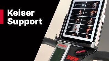 How to pair and connect to the Keiser M Series Converter with Peloton