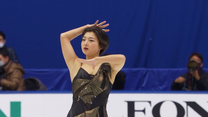 スケートマンスジ 坂本花織 女子SP1位【全日本フィギュア選手権2022】＜ノーカット＞ - YouTube