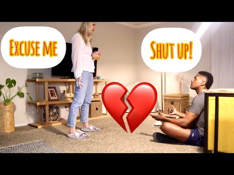 Telling My Girlfriend To SHUT UP To See Her Reaction.. *NEVER AGAIN* | International Couple 🇺🇸🇵🇱