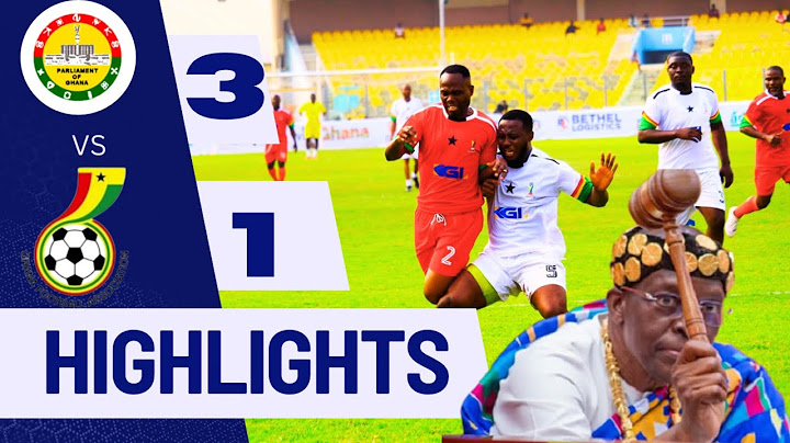 BLACK STARS LEGENDS VS PARLIAMENT [1-3] GOALS AND EXTENDED HIGHLIGHTS, DERICK BOATENG, MUNTARI