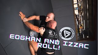 Eoghan O'flanagan and Izaak Michell Flow Roll | Roger Gracie Academy, London