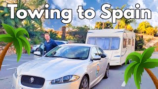 #173 England to Spain With a Caravan 🚐 | Ferry to Bilbao & Long Drive Through Spain