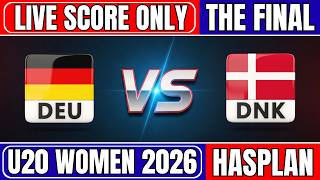 🔴 Germany vs Denmark | The Final | IHF World Championship U20 Women 2026 | Live Scores Only screenshot 1