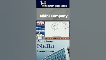 NIDHI Company Simplified 📘 | Amisha Ma’am’s Powerful Explanation | CS/CA Students Must Watch #shorts
