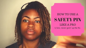 Interlocking with a SAFETY PIN | @easy.breecee