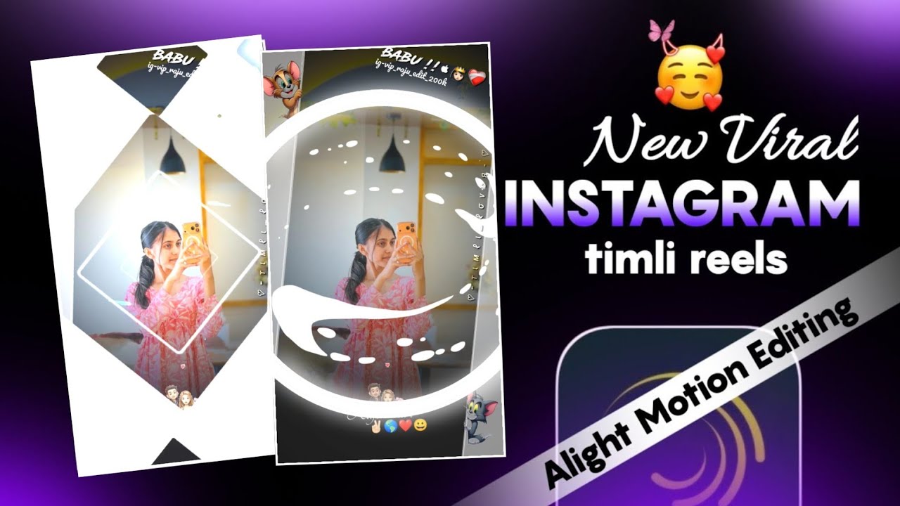🔥New  Viral Trending Instagram Timli Status Editing alight motions 2026🤩 | New Viral Timli Status 😍