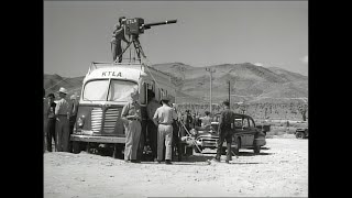 Newsmen Watch Shot Charlie At The Nevada Test Site (1952)