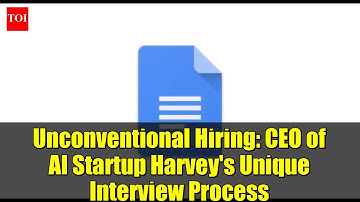 Unconventional Hiring: CEO of AI Startup Harvey