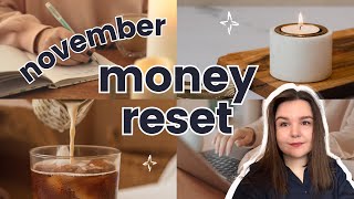 My Monthly Money Routine - Our November Budget | Financial Reset Routine | Zero-based Budget