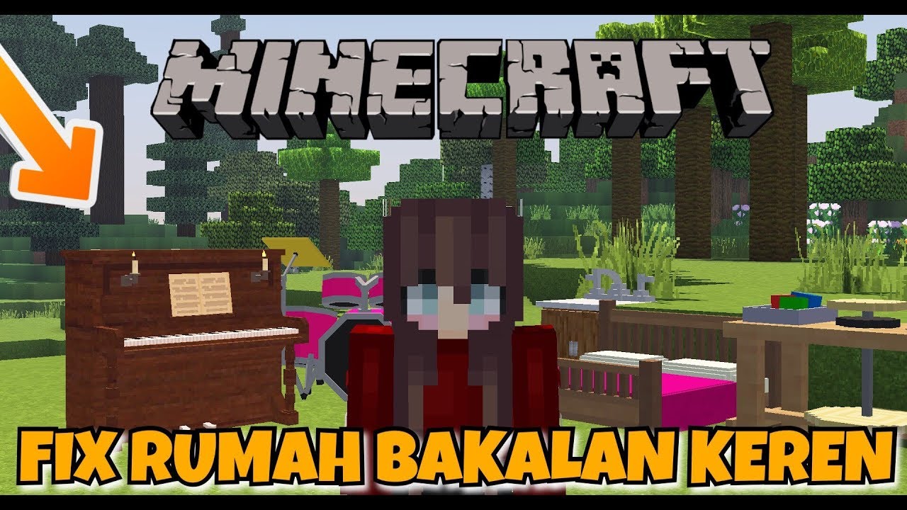  DEKORASI  RUMAH  ANGKER MINECRAFT  MODS SURVIVAL INDONESIA 