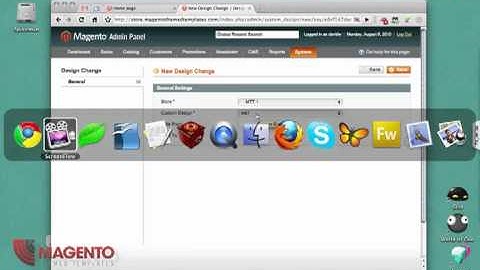 Adding a New Magento Store View and Template for that Store View - YouTube.flv