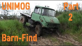 Unimog Barn Find. part 2 - Getting to drive it!