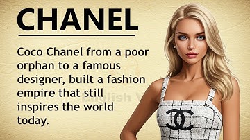 The story of Coco Chanel || 👗 Learn English Through Story Level 3 || Graded Reader🎧