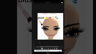 Roblox woman transform into makeover my melody #makeup #sanrio