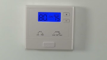 Gree PTAC Unit Wall Thermostat Installation TP-N-631