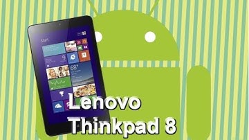 Lenovo Thinkpad 8 Rodando Android Nougat UPDATE