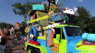 Mickeys Jammin Jungle Parade At Walt Disney Worlds Animal Kingdom In Hd