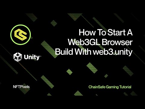 How To Start A Web3GL Build With web3.unity v2 (For Browsers!)