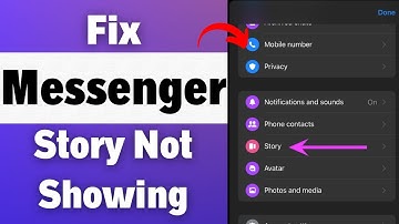 How To FIX Facebook Messenger Story Not SHOWING Or MISSING! (2023)