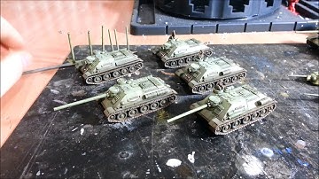 Flames of War: Soviet T-34 Tankovy Part 2