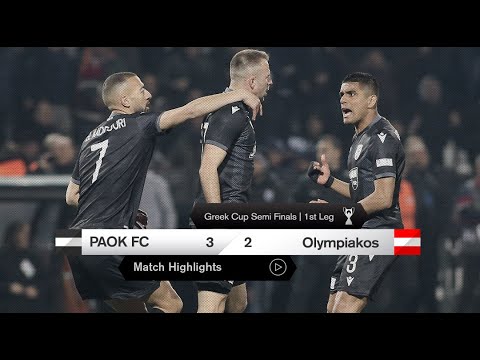 Τα στιγμιότυπα του ΠΑΟΚ-Ολυμπιακός - PAOK TV