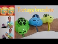 como hacer una tortuga con globos - como hacer figuras con globos - globoflexia facil