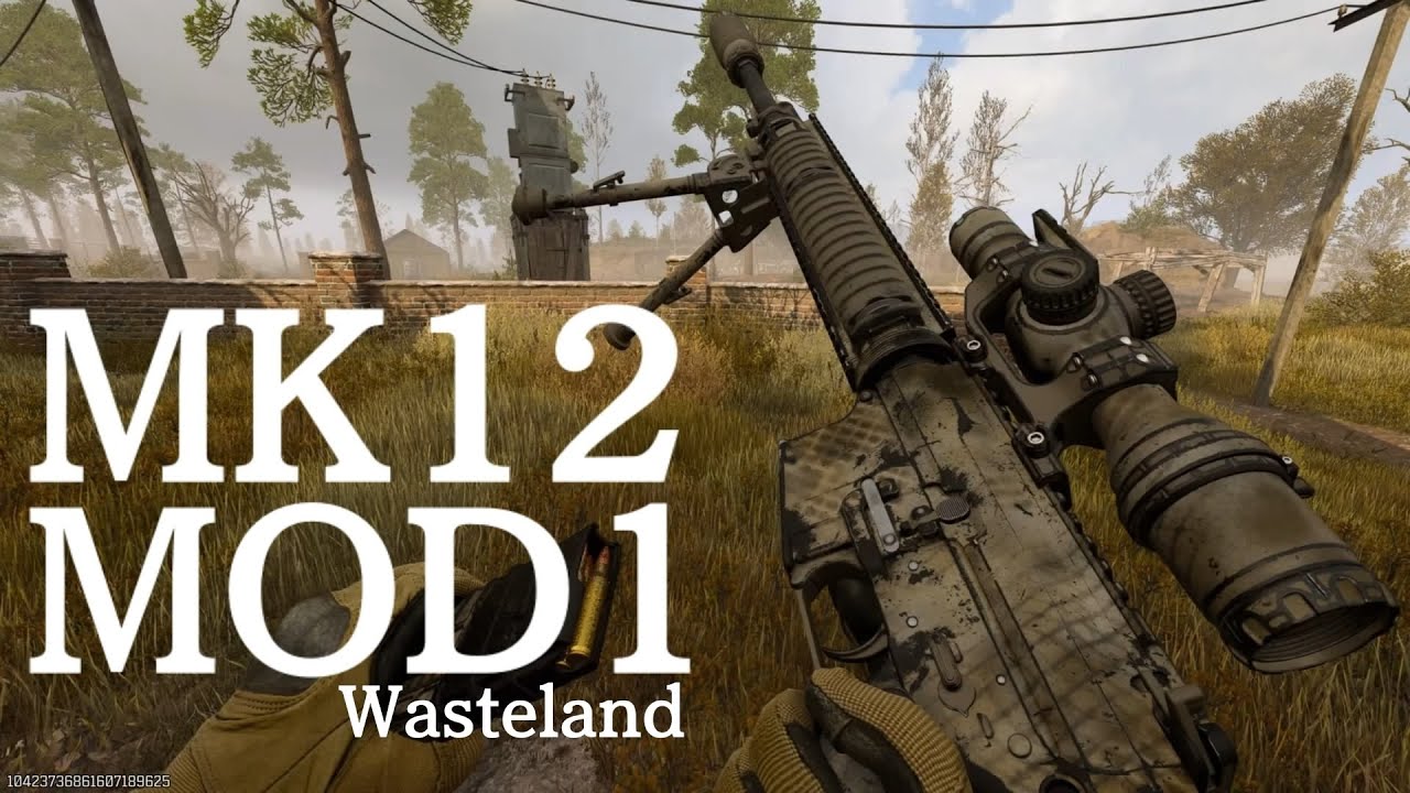 MK12MOD1 Wasteland Map | Call of Duty Modern Warfare 3 Hardcore Multiplayer Gameplay 4K