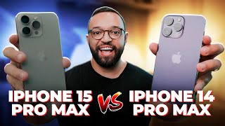 iPhone 14 Pro Max ou iPhone 15 Pro Max? | Comparativo