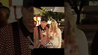 Mr Stiven y María Julissa llegando a Dulcinea #viral