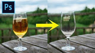 Make Empty And Full Transparent In Photoshop Tutorial