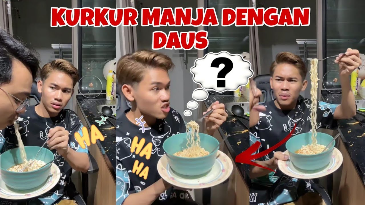 Semua manja dengan daus, semua minta suap.....