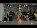 Bishme cromartie september 2023 runway at nyfw the shows