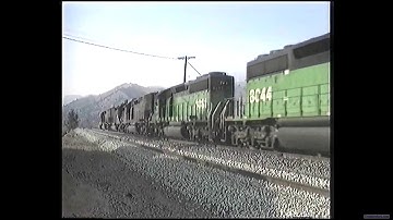 Classic Railroad Series 1161 - May 5, 1994 on Tehachapi Loop