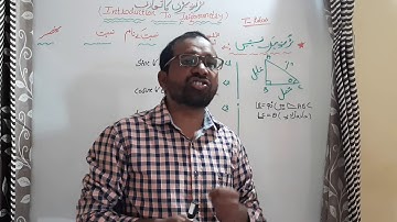 INTRODUCTION TO TRIGONOMETRY (Basic TRIGONOMETRY in urdu)