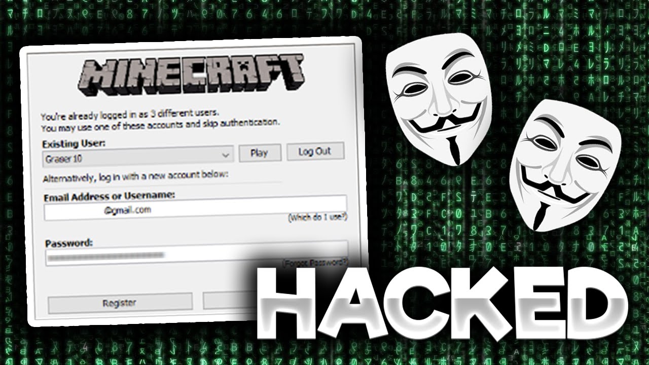 minecraft account hacker