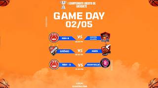 CANDIRU X NBH-B - 1* CAMPEONATO ABERTO DE BASQUETE HUMAITÁ-AM