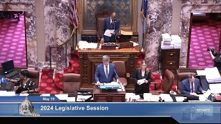 Senate Floor Session  - Part 1 - 05/19/24